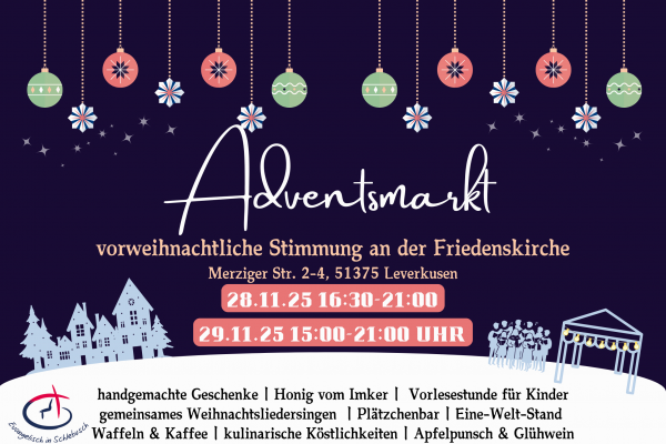 Adventsmarkt mit Logo