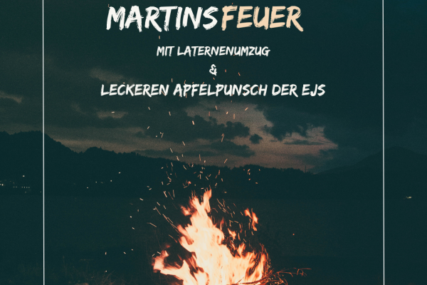 Dunkelblau Orange Foto Dunkel Martinsfeuer Sankt Martin Instagram Post (Instagram-Post (45))